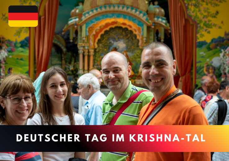 Deutscher Tag im Krishna-Tal
