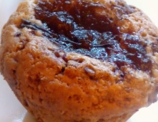 Szilvás-csokis muffin